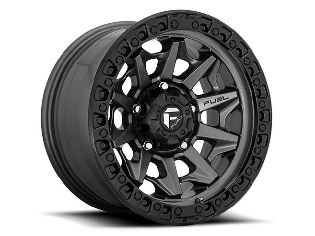Fuel Wheels Covert Matte Gunmetal 8-Lug Wheel; 18x9; 20mm Offset (15-19 Silverado 2500 HD)
