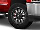 Fuel Wheels Hammer Gloss Black Milled 8-Lug Wheel; 20x10; -18mm Offset (15-19 Silverado 2500 HD)