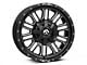 Fuel Wheels Hardline Gloss Black Milled 8-Lug Wheel; 20x9; 20mm Offset (15-19 Silverado 2500 HD)