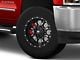 Fuel Wheels Krank Matte Black Milled 8-Lug Wheel; 18x9; 20mm Offset (15-19 Silverado 2500 HD)