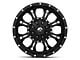 Fuel Wheels Krank Matte Black Milled 8-Lug Wheel; 20x10; -12mm Offset (15-19 Silverado 2500 HD)
