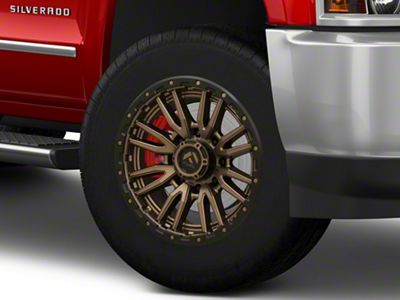 Fuel Wheels Rebel Matte Bronze 8-Lug Wheel; 20x9; 1mm Offset (15-19 Silverado 2500 HD)