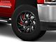 Fuel Wheels Runner Gloss Black Milled 8-Lug Wheel; 20x10; -18mm Offset (15-19 Silverado 2500 HD)