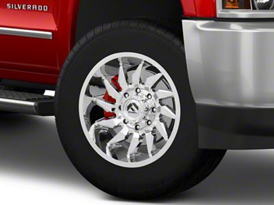 Fuel Wheels Saber Chrome 8-Lug Wheel; 20x10; -18mm Offset (15-19 Silverado 2500 HD)