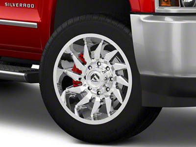 Fuel Wheels Saber Chrome 8-Lug Wheel; 24x12; -44mm Offset (15-19 Silverado 2500 HD)