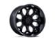 Fuel Wheels Scepter Blackout 8-Lug Wheel; 20x10; -18mm Offset (15-19 Silverado 2500 HD)