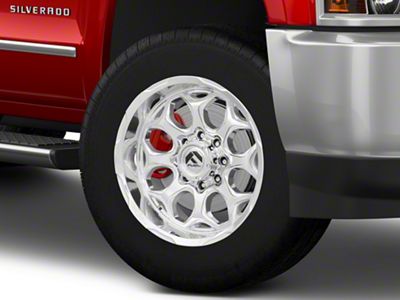 Fuel Wheels Scepter Polished Milled 8-Lug Wheel; 20x9; 1mm Offset (15-19 Silverado 2500 HD)