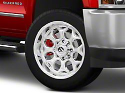 Fuel Wheels Scepter Polished Milled 8-Lug Wheel; 22x12; -44mm Offset (15-19 Silverado 2500 HD)