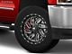 Fuel Wheels Triton Gloss Black Milled 8-Lug Wheel; 20x9; 20mm Offset (15-19 Silverado 2500 HD)