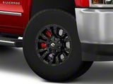 Fuel Wheels Vapor Matte Black 8-Lug Wheel; 17x9; 1mm Offset (15-19 Silverado 2500 HD)