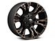 Fuel Wheels Vapor Matte Black Double Dark Tint 8-Lug Wheel; 18x9; 20mm Offset (15-19 Silverado 2500 HD)