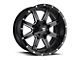 Fuel Wheels Maverick Gloss Black Milled 8-Lug Wheel; 22x10; 10mm Offset (15-19 Silverado 3500 HD SRW)