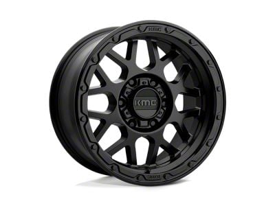 Fuel Wheels Quake Blackout 8-Lug Wheel; 20x10; -18mm Offset (15-19 Silverado 3500 HD SRW)