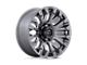 Fuel Wheels Quake Platinum 8-Lug Wheel; 20x9; 1mm Offset (15-19 Silverado 3500 HD SRW)