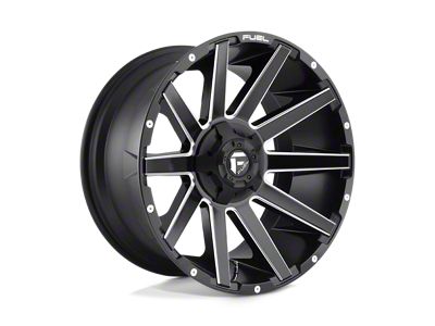 Fuel Wheels Scepter Blackout 8-Lug Wheel; 22x12; -44mm Offset (15-19 Silverado 3500 HD SRW)