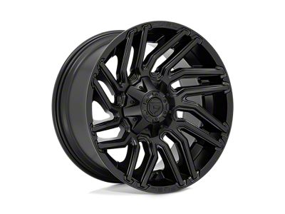 Fuel Wheels Typhoon Matte Black 8-Lug Wheel; 22x10; -18mm Offset (15-19 Silverado 3500 HD SRW)