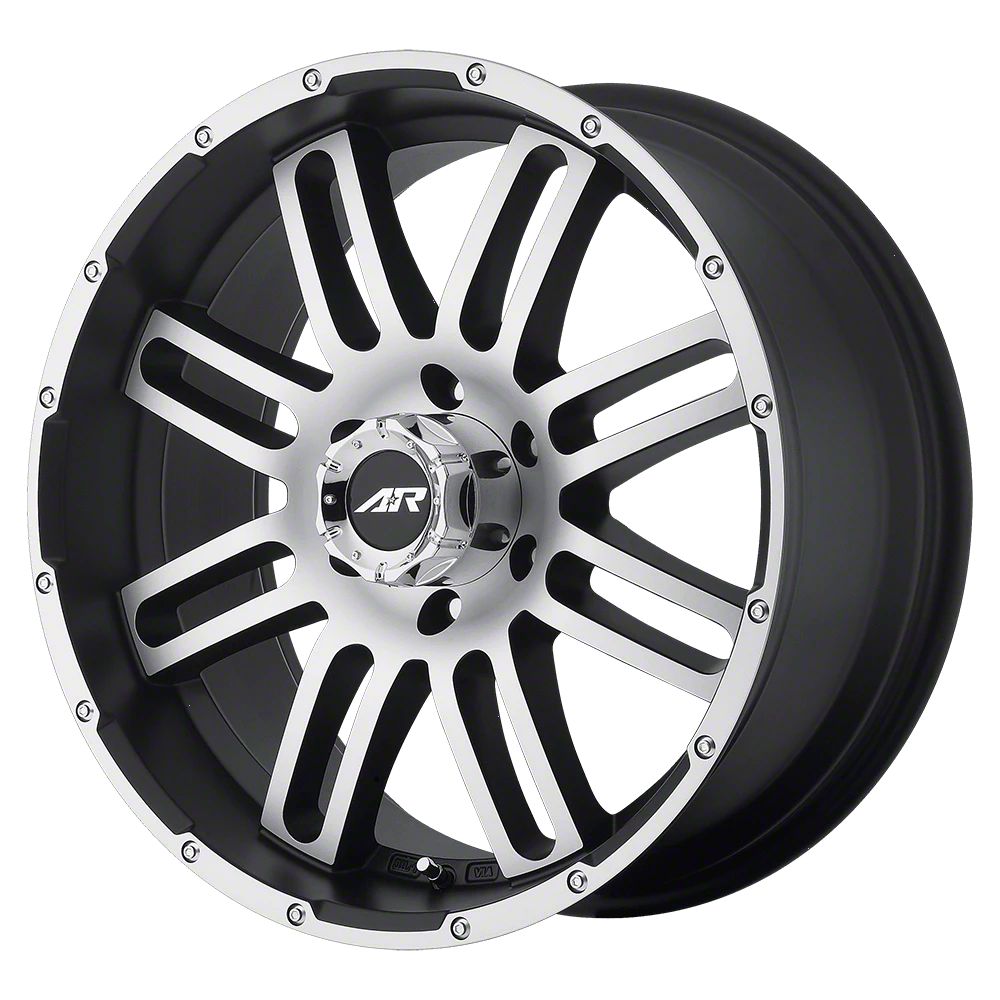 Fuel Wheels Silverado 3500 Vandal Gloss Black Milled 8-Lug Wheel; 20x9 ...