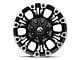 Fuel Wheels Vapor Matte Black with Gray Tint 8-Lug Wheel; 18x9; 20mm Offset (15-19 Silverado 3500 HD SRW)