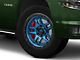 Fuel Wheels Ammo Gloss Blue with Black Bead Ring 6-Lug Wheel; 20x10; -18mm Offset (15-20 Tahoe)