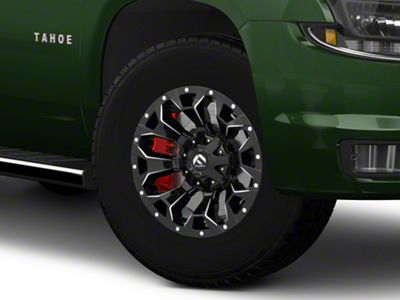 Fuel Wheels Assault Gloss Black Milled 6-Lug Wheel; 18x9; 19mm Offset (15-20 Tahoe)