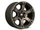 Fuel Wheels Beast Matte Black Double Dark Tint 6-Lug Wheel; 18x9; 19mm Offset (15-20 Tahoe)