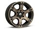 Fuel Wheels Beast Matte Black Double Dark Tint 6-Lug Wheel; 18x9; 19mm Offset (15-20 Tahoe)