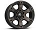 Fuel Wheels Beast Matte Black Machined with Dark Tint 6-Lug Wheel; 17x9; 1mm Offset (15-20 Tahoe)