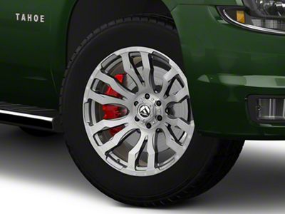 Fuel Wheels Blitz Platinum Brushed Gunmetal 6-Lug Wheel; 20x9; 1mm Offset (15-20 Tahoe)