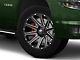 Fuel Wheels Contra Gloss Black Milled 6-Lug Wheel; 20x10; -19mm Offset (15-20 Tahoe)