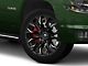 Fuel Wheels Flame Gloss Black Milled 6-Lug Wheel; 22x10; -18mm Offset (15-20 Tahoe)