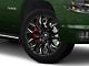 Fuel Wheels Flame Gloss Black Milled 6-Lug Wheel; 22x12; -44mm Offset (15-20 Tahoe)