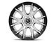 Fuel Wheels Fusion Forged Catalyst Chrome with Gloss Black Lip 6-Lug Wheel; 20x9; 1mm Offset (15-20 Tahoe)