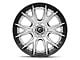 Fuel Wheels Fusion Forged Catalyst Chrome with Gloss Black Lip 6-Lug Wheel; 24x12; -44mm Offset (15-20 Tahoe)