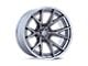 Fuel Wheels Fusion Forged Catalyst Platinum with Chrome Lip 6-Lug Wheel; 24x12; -44mm Offset (15-20 Tahoe)