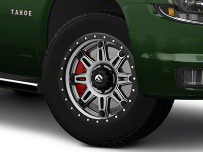 Fuel Wheels Hostage III Anthracite with Black Ring 6-Lug Wheel; 20x9; 1mm Offset (15-20 Tahoe)