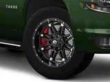 Fuel Wheels Hostage Matte Black 6-Lug Wheel; 20x10; -24mm Offset (15-20 Tahoe)