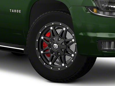 Fuel Wheels Hostage Matte Black 6-Lug Wheel; 20x9; 1mm Offset (15-20 Tahoe)