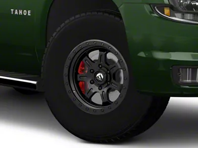 Fuel Wheels JM2 Matte Black 6-Lug Wheel; 17x8.5; -6mm Offset (15-20 Tahoe)