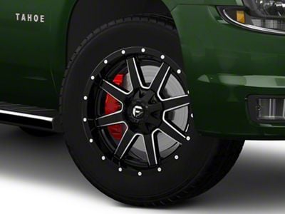 Fuel Wheels Maverick Gloss Black Milled 6-Lug Wheel; 20x9; 1mm Offset (15-20 Tahoe)