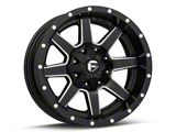 Fuel Wheels Maverick Matte Black Milled 6-Lug Wheel; 17x9; 20mm Offset (15-20 Tahoe)