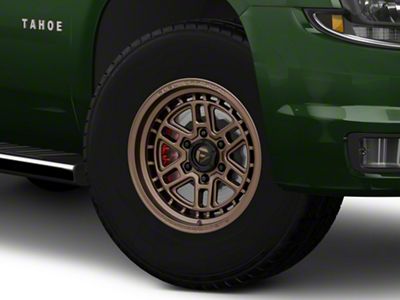 Fuel Wheels Nitro Matte Bronze 6-Lug Wheel; 17x9; -12mm Offset (15-20 Tahoe)