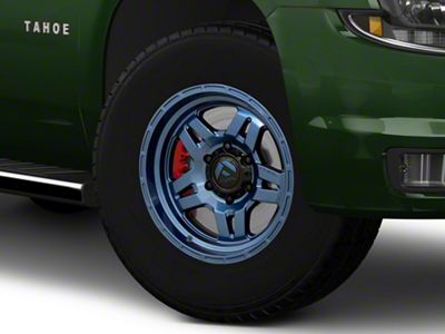 Fuel Wheels Oxide Dark Blue 6-Lug Wheel; 18x9; -12mm Offset (15-20 Tahoe)