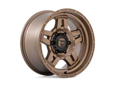 Fuel Wheels Oxide Matte Bronze 6-Lug Wheel; 17x8.5; 1mm Offset (15-20 Tahoe)