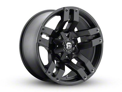 Fuel Wheels Pump Matte Black 6-Lug Wheel; 20x10; -24mm Offset (15-20 Tahoe)