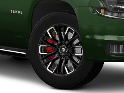 Fuel Wheels Rebar Gloss Black Milled 6-Lug Wheel; 20x10; -18mm Offset (15-20 Tahoe)