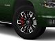 Fuel Wheels Rebar Gloss Black Milled 6-Lug Wheel; 20x10; -18mm Offset (15-20 Tahoe)