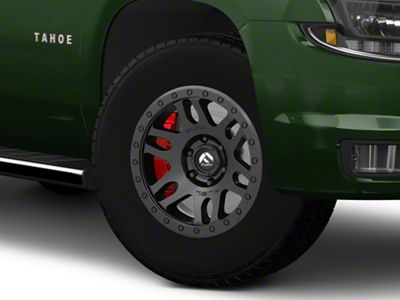 Fuel Wheels Recoil Matte Black 6-Lug Wheel; 18x9; 1mm Offset (15-20 Tahoe)