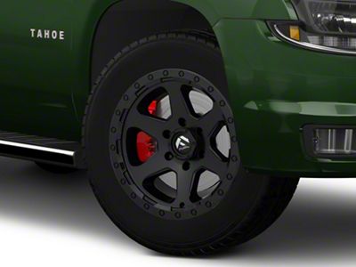 Fuel Wheels Rogue Matte Black 6-Lug Wheel; 20x9; 1mm Offset (15-20 Tahoe)