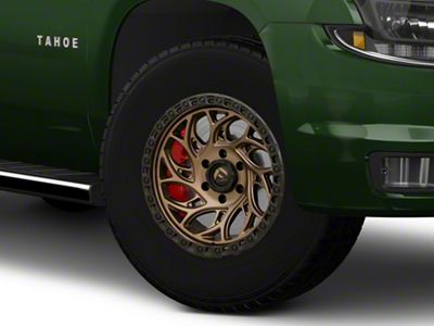 Fuel Wheels Runner OR Bronze with Black Ring 6-Lug Wheel; 18x9; -12mm Offset (15-20 Tahoe)