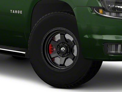 Fuel Wheels Shok Matte Black 6-Lug Wheel; 17x10; -18mm Offset (15-20 Tahoe)